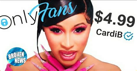 cardi b only fans leak|Best Cardi B Posts